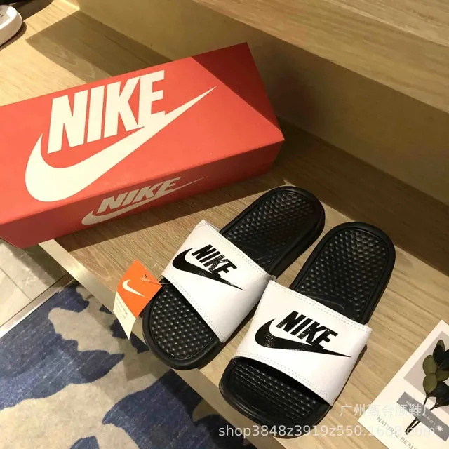 Nike Benassi JDI White/Black