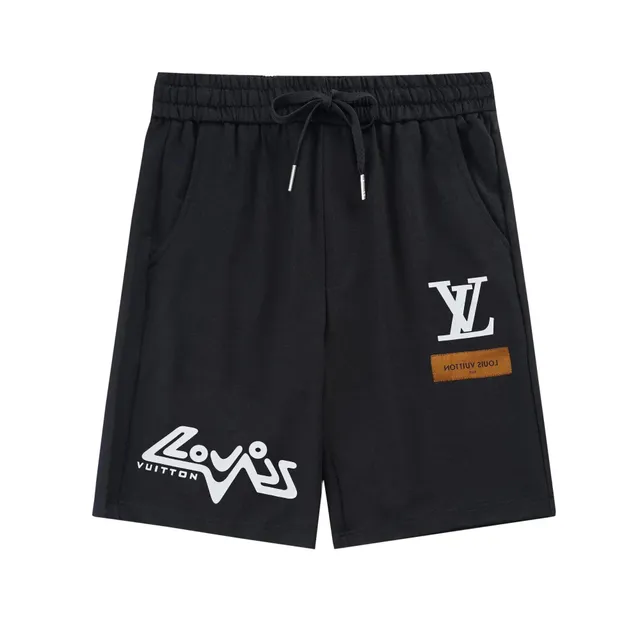 Louis Vuitton Logo-Print Shorts Monogram Graphic