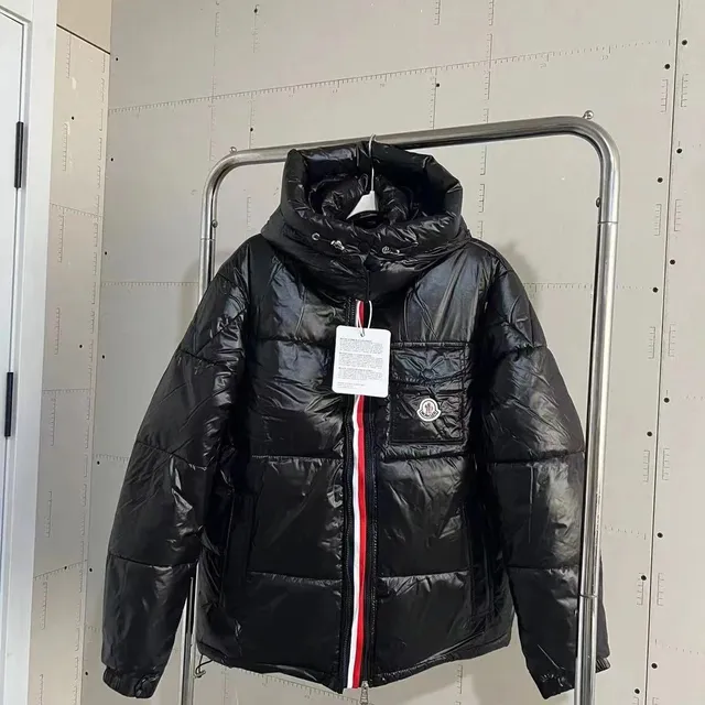 Moncler Puffer Jacket Logo Patch with Webbing Tape