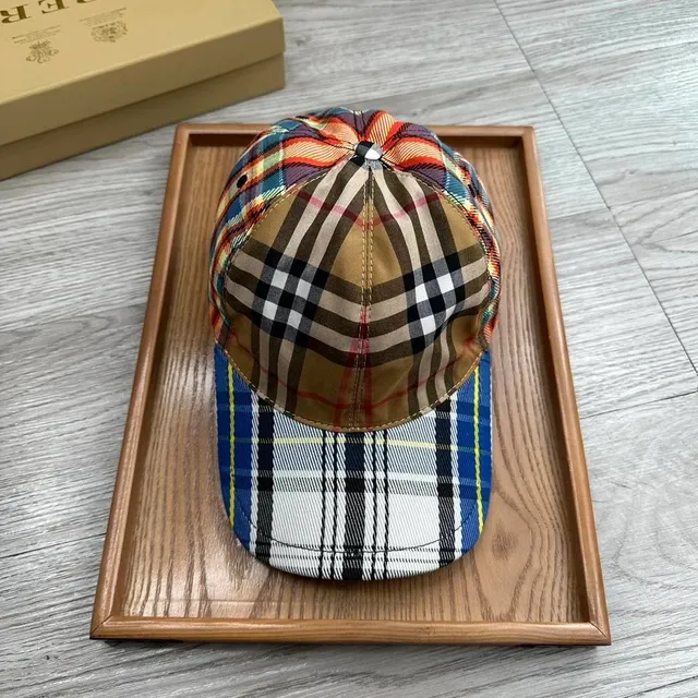 Burberry Baseball Cap Multi-Check