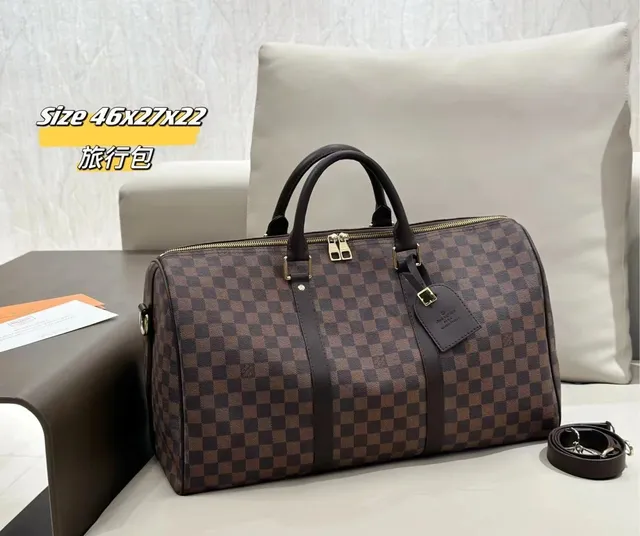Louis Vuitton Keepall 50 Damier Ebene