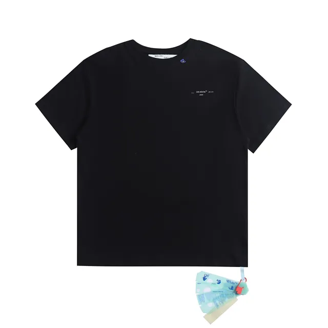 Off-White Main Label T-Shirt Diagonal Logo