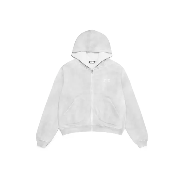 Chrome Hearts Zip-Up Hoodie Velour