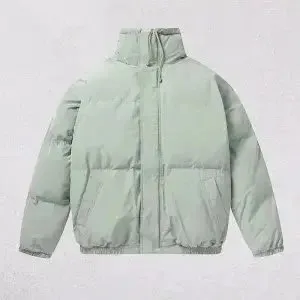 Puffer Jacket Mint Green