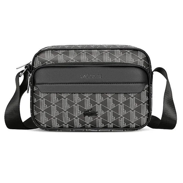 Lacoste Crossbody Bag Monogram Print