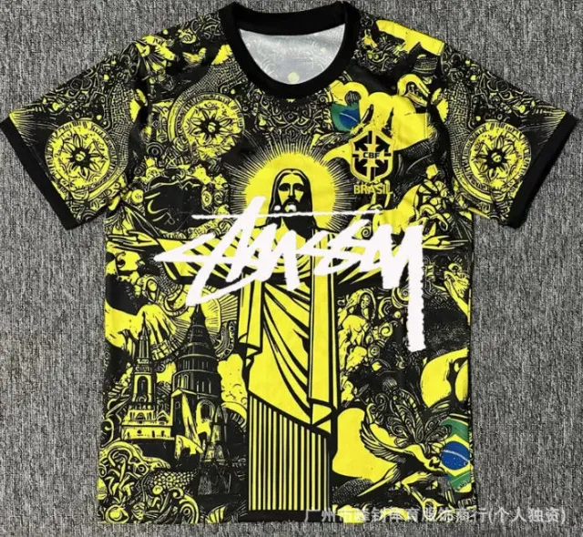 Stüssy Graphic Tee Brazil Jesus Print
