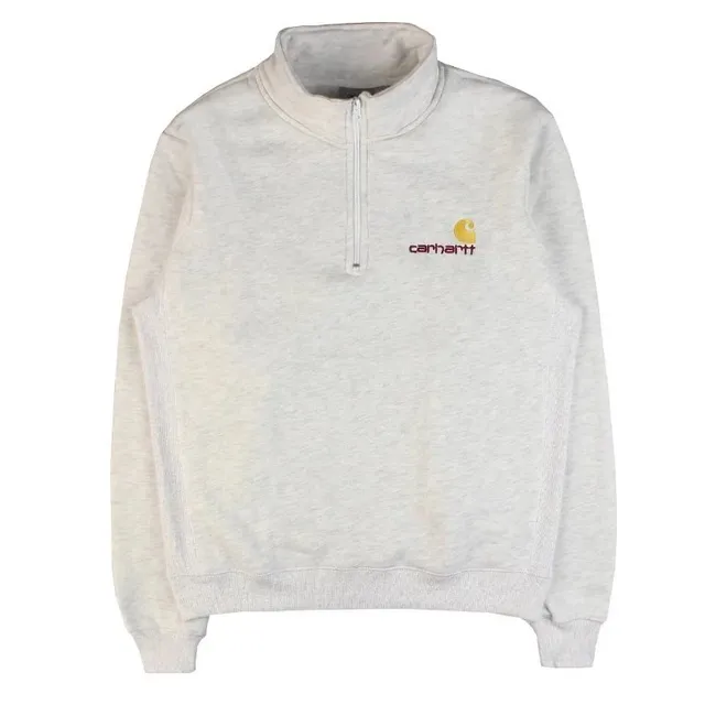 Carhartt Quarter-Zip Sweatshirt Heather Grey