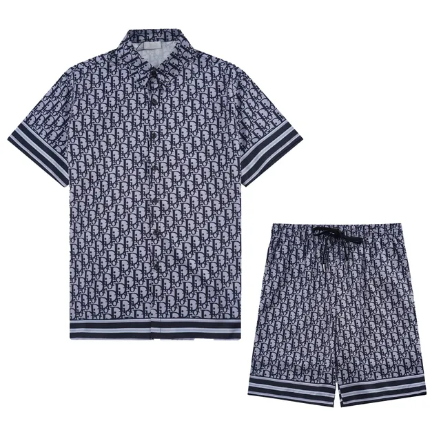 Dior Oblique Print Set Monogram Pattern