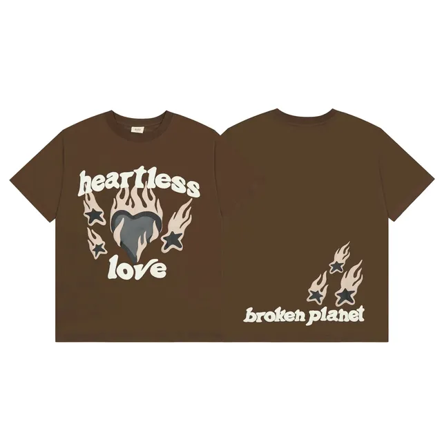 Broken Planet Graphic Tee Heartless Love