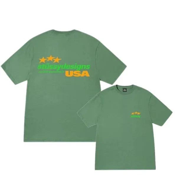 Stüssy Graphic T-Shirt USA Print