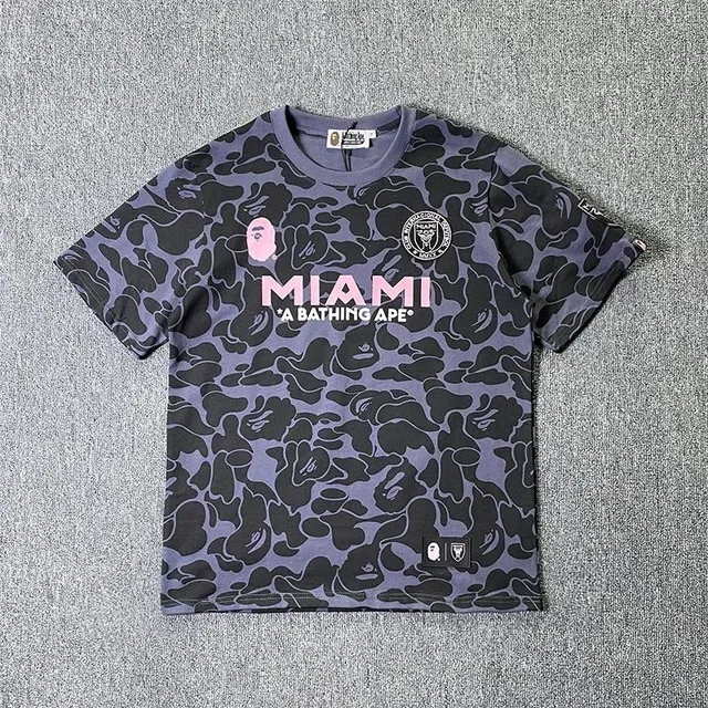 Inter Miami Camouflage Tee Miami x Bape