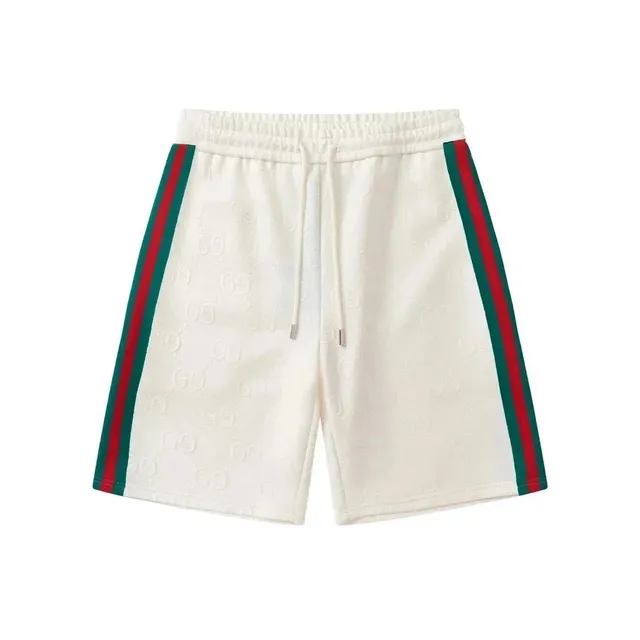 Gucci Web Stripe Shorts GG Embossed