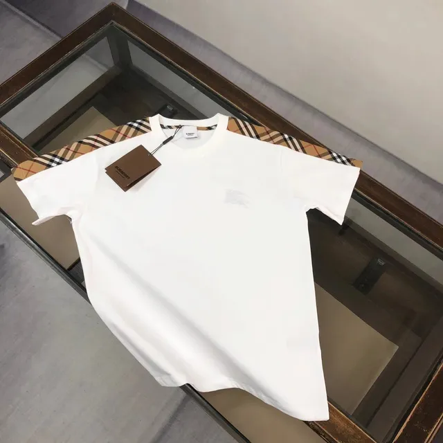 Burberry Equestrian Knight Logo Tee Embroidered Knight