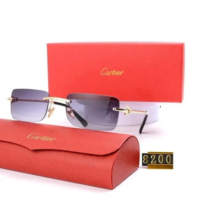Cartier Sunglasses Rimless Square