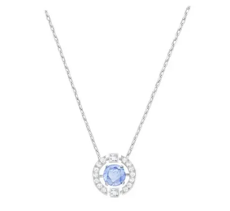 High board smart blue necklace