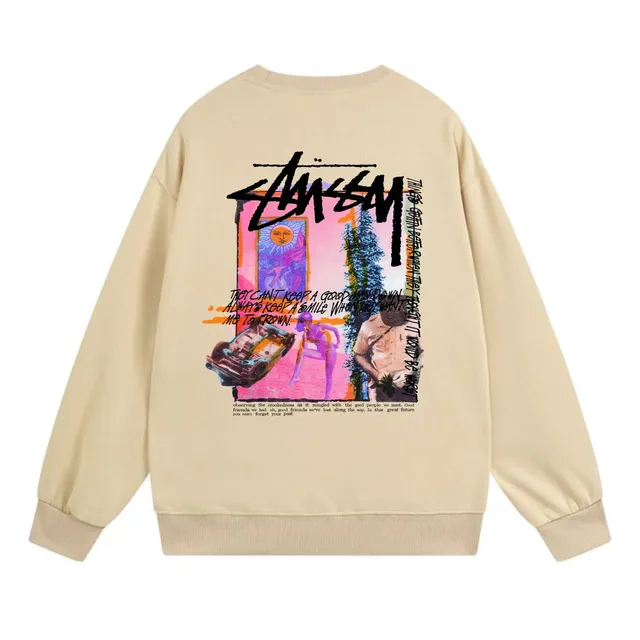 Stüssy Crewneck Sweatshirt Graphic Print