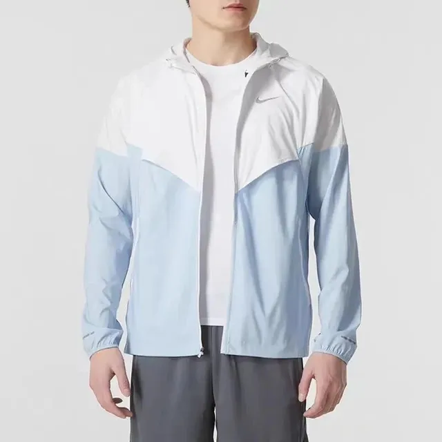 Nike Windrunner Jacket White/Blue