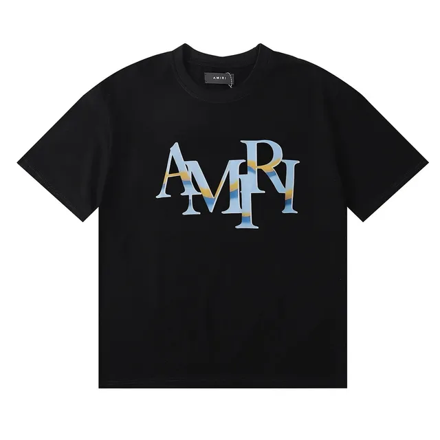 Logo Tee Gradient AMIRI Print