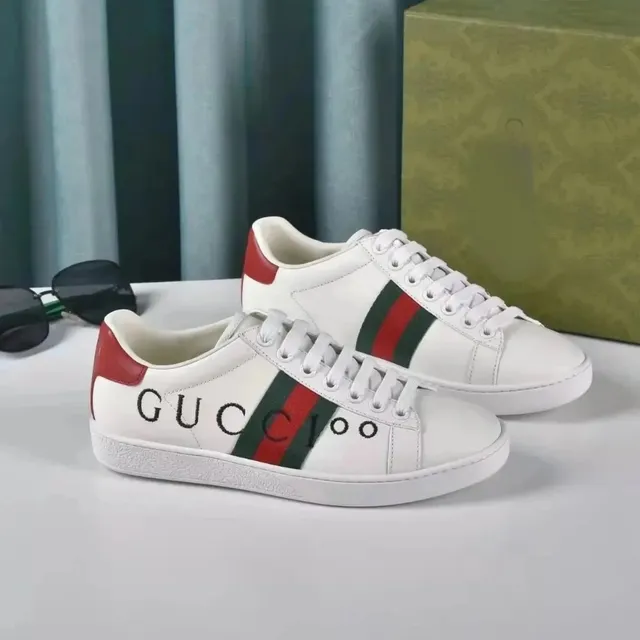 Gucci Ace Low Web Stripe