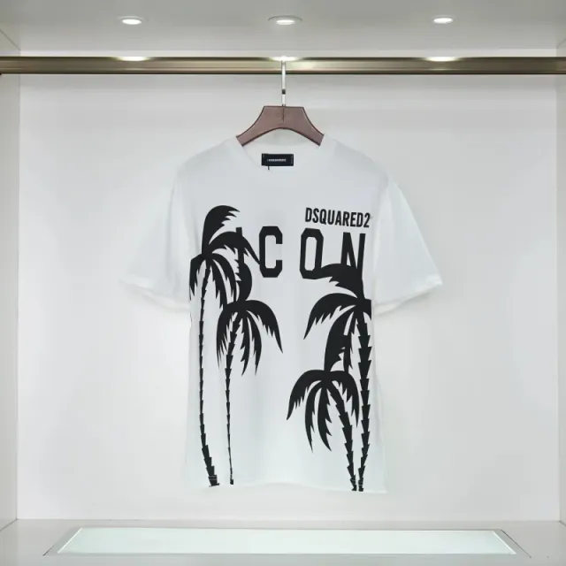 Dsquared2 Icon Palm Tee Palm Tree Print