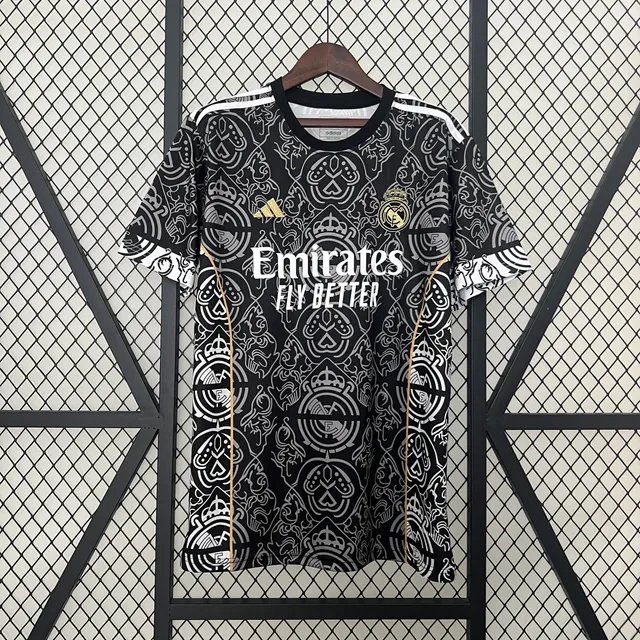 Adidas Real Madrid Jersey Ornate Print