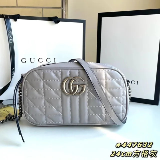 Gucci GG Marmont Mini Quilted Leather