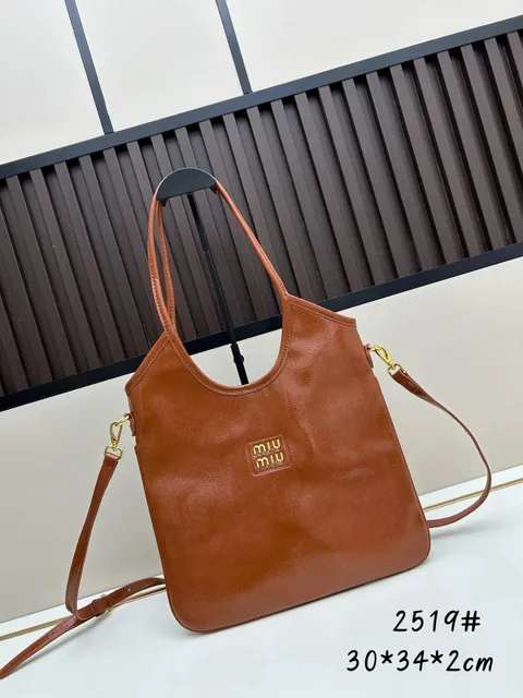 Miu Miu Tote Bag Smooth Leather