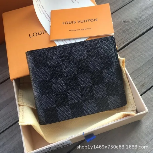 Louis Vuitton Bifold Wallet Damier Graphite