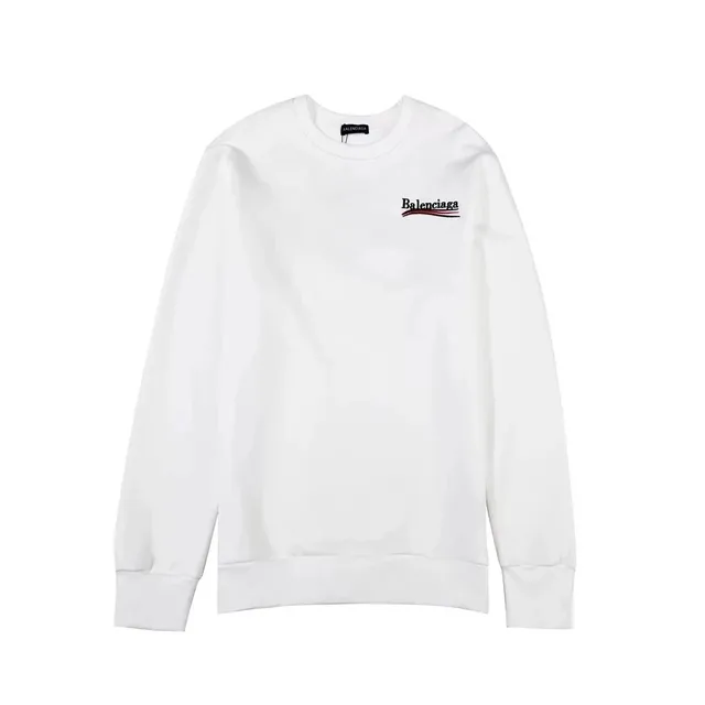 Balenciaga Crewneck Sweatshirt Logo Embroidered