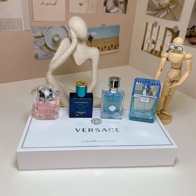 Versace 4-Piece Mini Perfume Set Assorted Fragrances