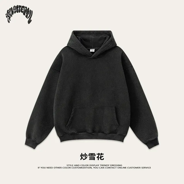Broken Planet Hooded Sweatshirt Washed Black