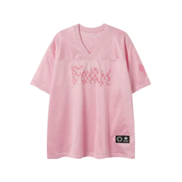 Chrome Hearts Mesh Jersey Tee Foam Pink