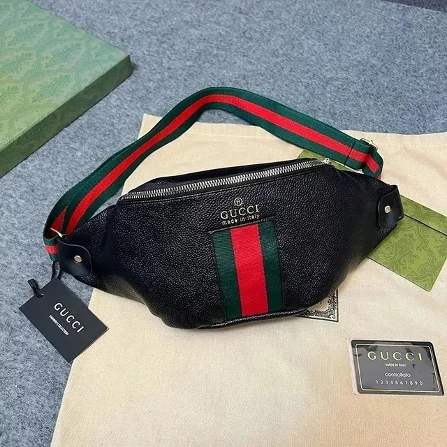 Gucci Web Belt Bag Green Red Web