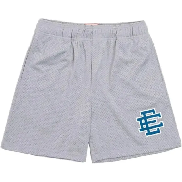 Eric Emanuel Mesh Shorts Logo Embroidered