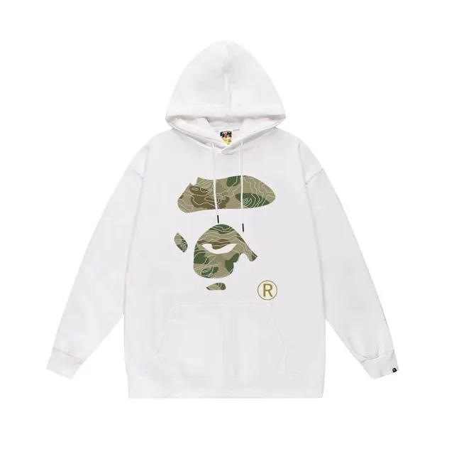 BAPE Shark Hoodie Camouflage Ape Head
