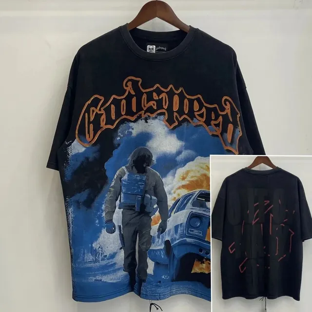 Graphic Tee Godspeed Print