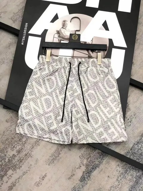 Fendi Logo-Print Shorts FF Monogram
