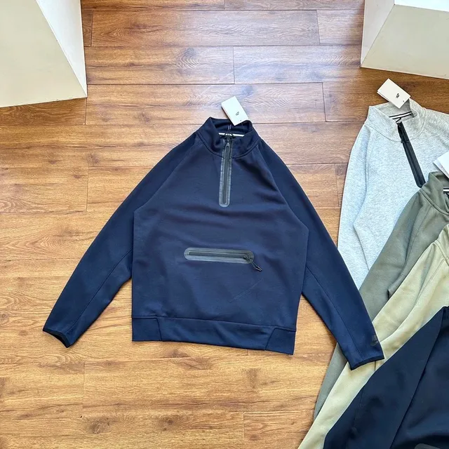 Nike Tech Fleece Half-Zip Navy