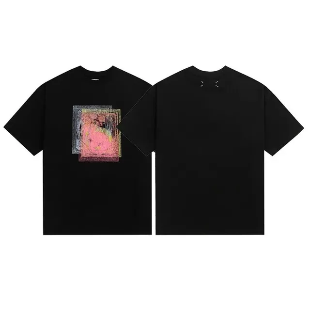 Maison Margiela Graphic T-Shirt Abstract Print
