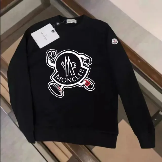 Moncler Crewneck Sweatshirt Embroidered Logo