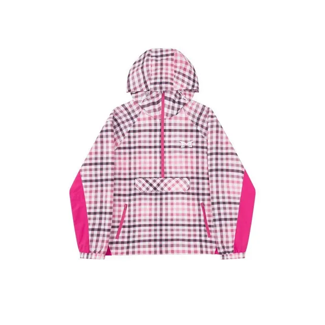 Chrome Hearts Hooded Anorak Jacket Pink Gingham