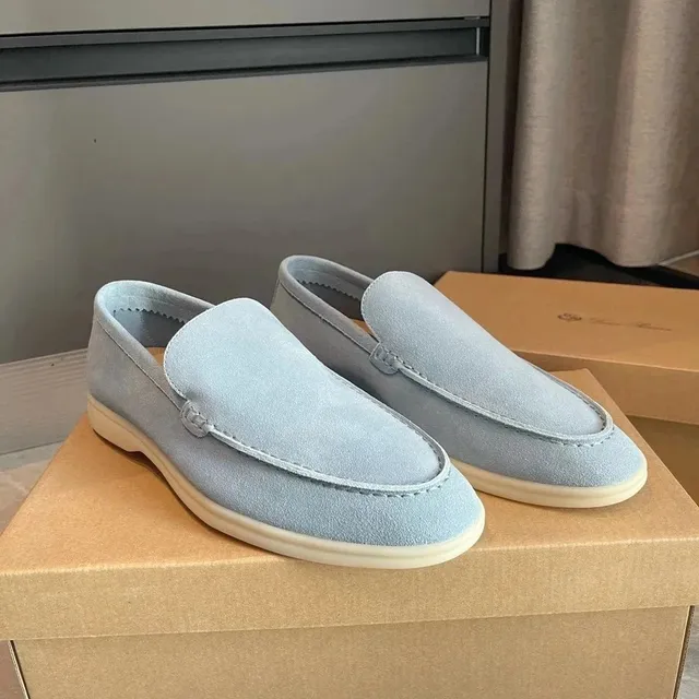Loro Piana Loafer Suede Penny Loafer