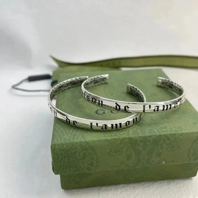 Gucci Cuff Bracelet Juste un Clou-inspired Engraved