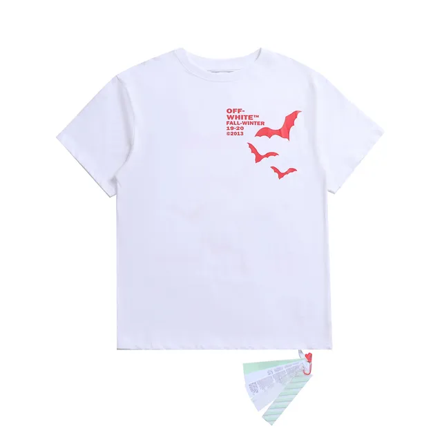 Off-White Graphic Tee Bat Print