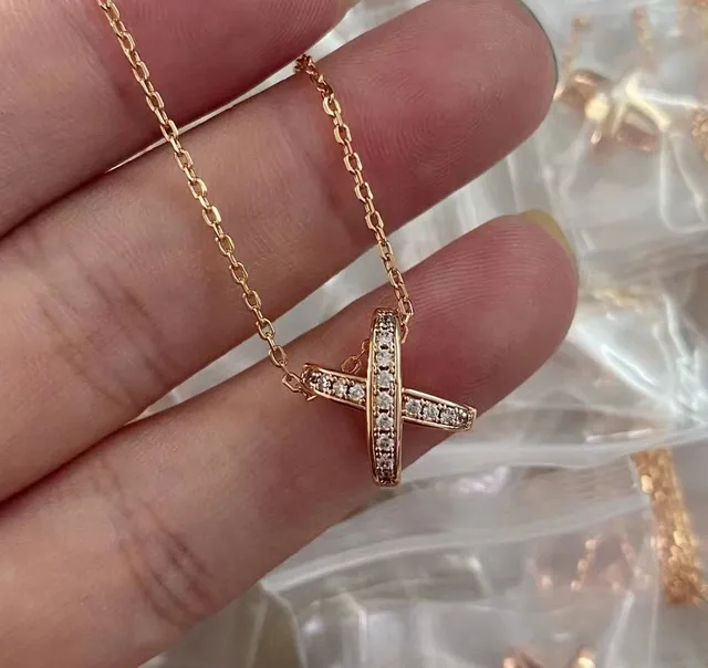 Swarovski Cross Pendant Necklace Crystal-Embellished