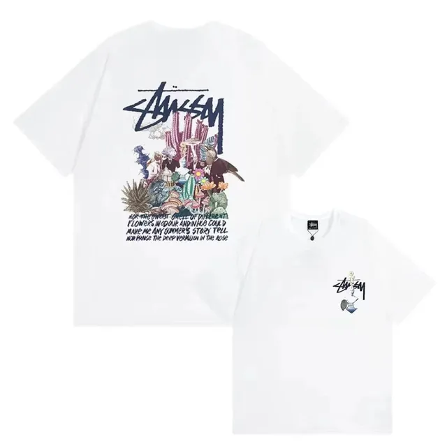 Stüssy Graphic Tee Cactus Print