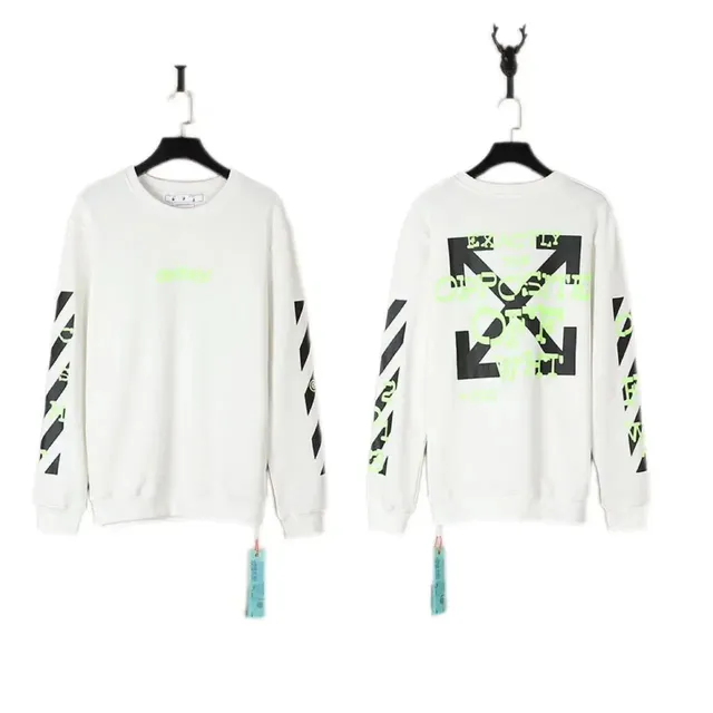 Off-White Crewneck Sweatshirt Arrow Print
