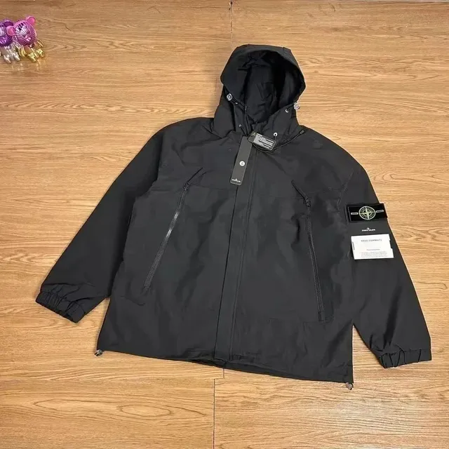 Stone Island Goggle Jacket Black