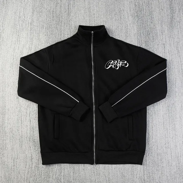 Corteiz Track Jacket White Logo