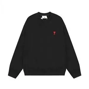 Acne Studios Crewneck Sweatshirt Red Logo